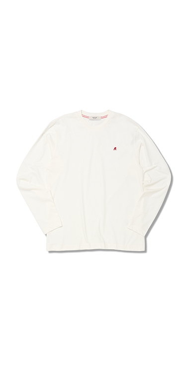 ベーシックジャージーRロゴ ロングTシャツ